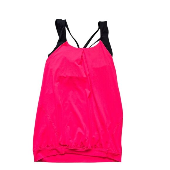 ❤️FINAL SALE❤️ Lululemon Nouveau Limits Tank - Boom Juice/Black - Picture 3 of 10